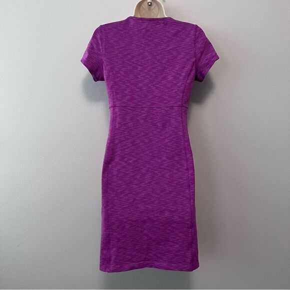Duluth Trading Pink Space Dye NoGA Classic Short Sleeve Dress Size XS - Picture 3 of 4